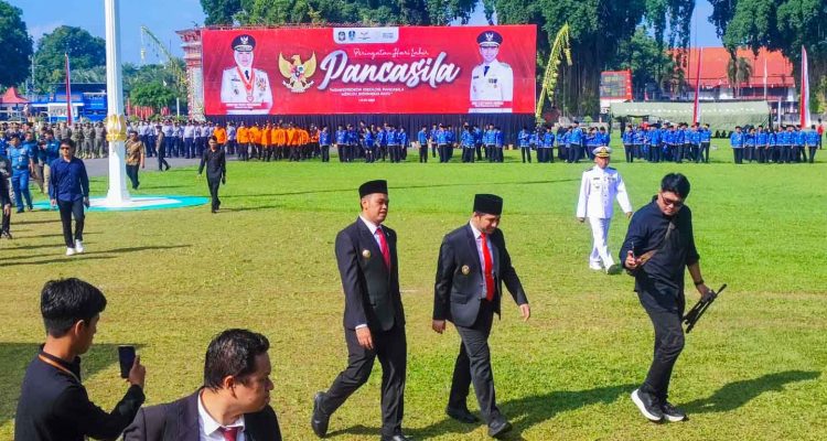 Peringati Hari Lahir Pancasila Kota Blitar, Wagub Jatim Pesankan Hidupkan Pancasila di Setiap Kebijakan, Mas Ibin Sambut Baik