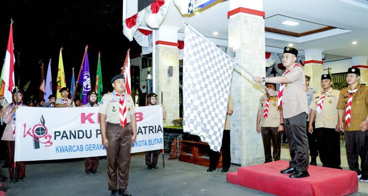 Mas Ibin Lepas Kirab Pandu Praja Patria XIX, Tumbuhkan Semangat Nasionalisme dan Kerja Sama Regu