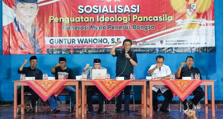 Guntur Wahono Tegaskan Siap Gerakkan Struktural Partai dari Akar Rumput PDI Perjuangan Kabupaten Blitar