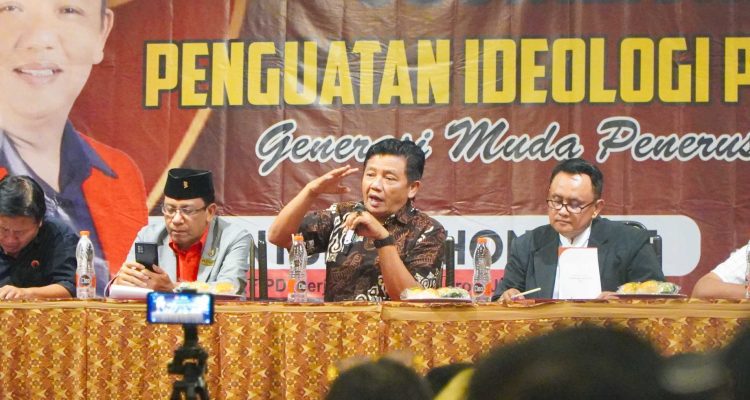 Guntur Wahono: Kader PDI Perjuangan Blitar Harus Menjiwai Pancasila dalam Sikap dan Perilaku