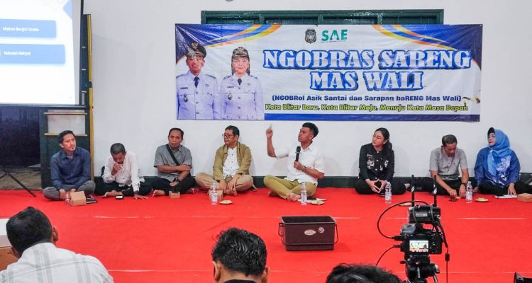 Mas Ibin dan Mbak Elim Kompak Menyapa Warga, Tegaskan Sinergi dalam Membangun Kota Blitar