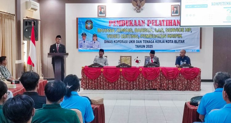 Mas Ibin Apresiasi Antusias Warga di Program Pelatihan Kerja Pemkot Blitar: Mereka Datang Cari Ilmu, Bukan Sekadar Insentif