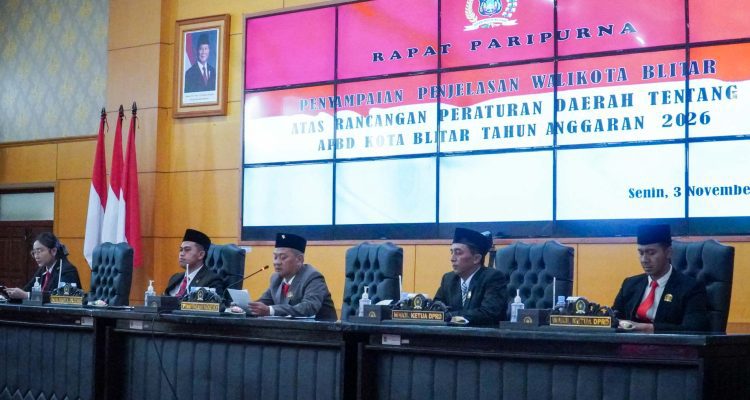 Ketua DPRD Kota Blitar Pastikan APBD 2026 Rampung Tepat Waktu, Dorong Sinergi dengan Pemkot