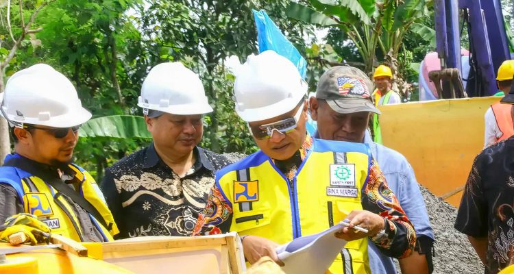 Wabup Blitar Pastikan Infrastruktur Berkualitas, Tinjau Langsung Pastikan Selesai Akhir Tahun 2025