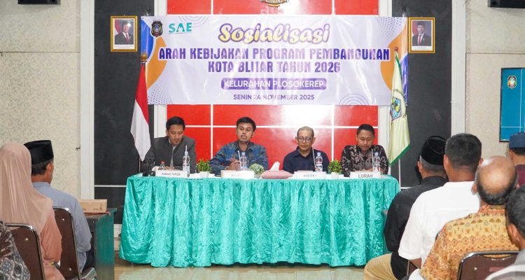 Mas Ibin Roadshow 4 Kelurahan dalam Seminggu: Kebijakan 2026 Dibahas Terbuka di Kota Blitar