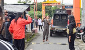 Aris Dedi Arman Demo Outsourcing Kota Blitar Kamis (22/1/2026)