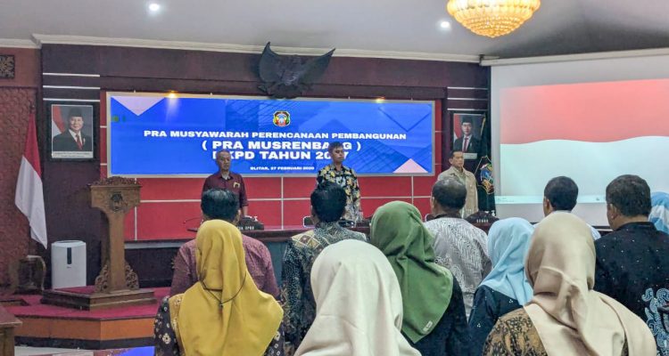 Pra Musrenbang 2027 Digelar, Mas Ibin Siapkan Blitar Menuju Kota Pintar dan Ekonomi Modern