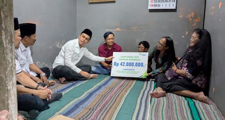 Pekerja Rentan Blitar Diasuransikan Pemkot, Santunan Kematian Bisa Tembus Rp174 Juta