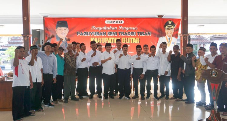 Pengurus Tiban Blitar Dikukuhkan Bupati, Guntur Wahono Minta Segera ‘Gaspol’ Gelar Event dan Kawal Pengembangan