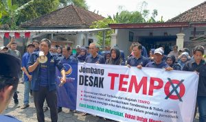 Kesatria Grassroots NasDem Jombang Geruduk Kantor DPD, Desak Tempo Klarifikasi dan Pimpinan Partai Ambil Sikap Tegas