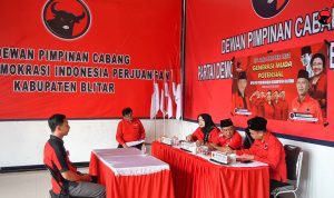 PDI Perjuangan Kabupaten Blitar Uji 178 Pemuda Calon Pengurus PAC, Pemimpin Struktural Partai Tingkat Kecamatan Diisi Anak Muda Unggul