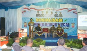 Pj Sekda Kota Blitar Ajak Satlinmas Gempur Rokok Ilegal Demi Jaga Dana Pembangunan