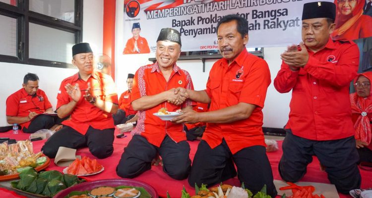 Tasyakuran Hari Lahir Bung Karno ke-125, PDIP Kabupaten Blitar Gaungkan Semangat Trisakti dan Gotong Royong untuk Rakyat