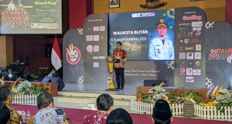 Grand Final Duta Genre Kota Blitar 2026: Mas Ibin Tekankan Pentingnya Perencanaan Masa Depan Remaja