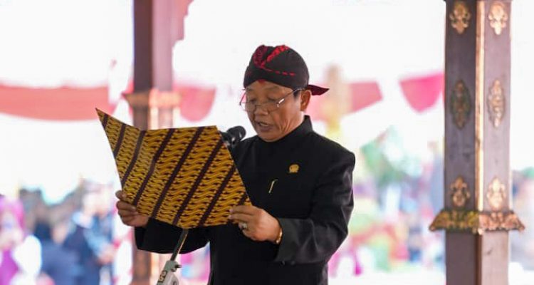 Bacakan Sejarah Berdirinya Blitar, Guntur Wahono Tekankan Pendidikan dan Budaya Jadi Kunci Kemajuan Daerah