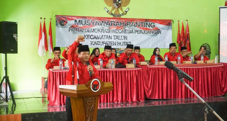 Musran PDI Perjuangan Kabupaten Blitar, Guntur Wahono Beberkan Kunci Hadapi Medan Politik Ekstrem
