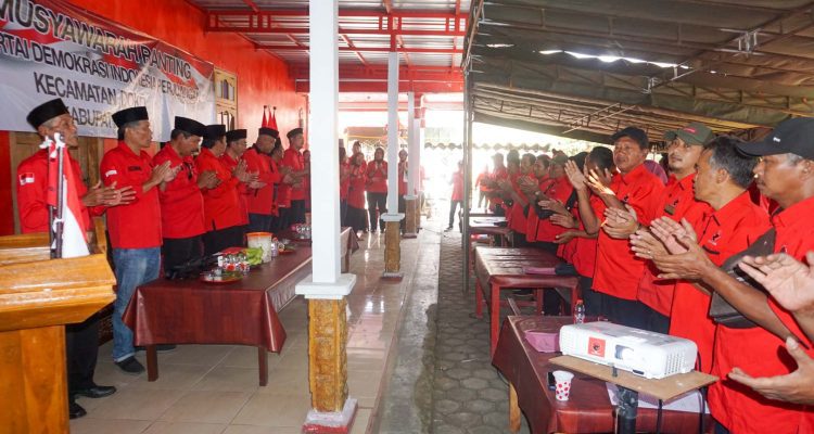Tak Sekadar Bentuk Pengurus, Musran PDI Perjuangan Kabupaten Blitar Bangun Organisasi Lebih Tertata