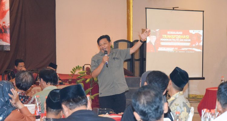 Sowan di Blitar Guntur Wahono Ajak Masyarakat Melek Politik, Pilihan Pemilu Berdampak Langsung pada Kehidupan Sehari-hari