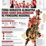 Fiona Nuraisya Almahyra Bawa Nama Banjarmasin ke Festival Etnik Model Indonesia di Jakarta