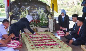 Dari Makam Bung Karno, Gubernur Khofifah Bicara Kedaulatan Pangan Jawa Timur, Mas Ibin Siap Bawa Semangat ke Blitar