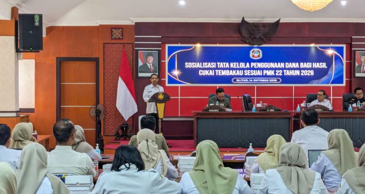 Walau Realisasi DBHCHT Kota Blitar Tinggi, Pemkot Blitar Terus Perkuat Pengelolaan agar Manfaatnya Dirasakan Warga