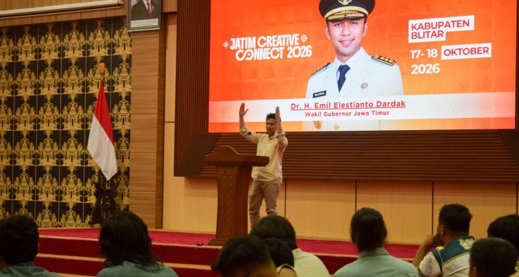 Emil Dardak Dorong Ekosistem Ekonomi Kreatif Jatim, Blitar Jadi Ruang Kolaborasi Antardaerah
