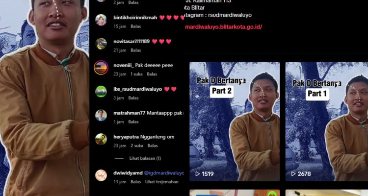 RSUD Mardi Waluyo Bikin Konten Usai Isu Kolaps, Sepi View