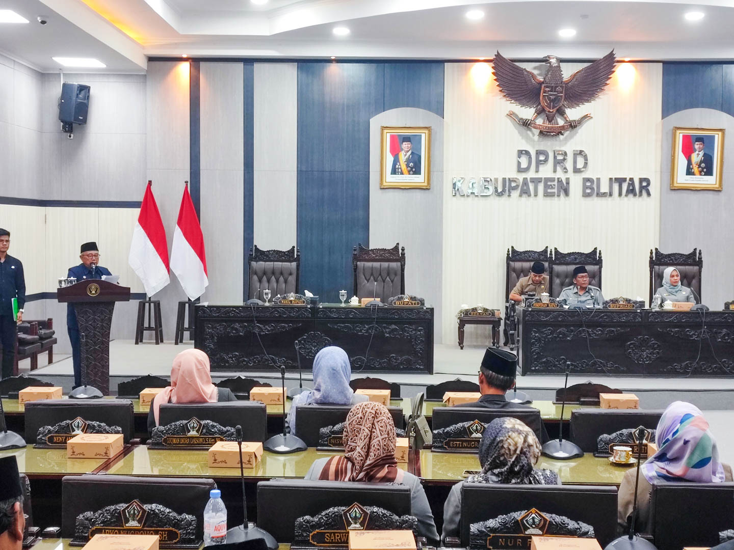 Bupati Blitar Rijanto Tanggapi Pandangan Fraksi DPRD Soal Pertanggungjawaban APBD 2024