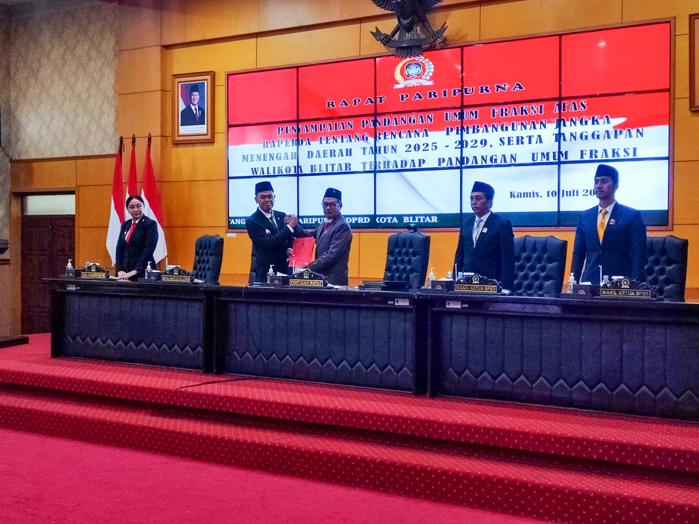 Ketua DPRD Kota Blitar dan Wali Kota Sepakat: Optimalisasi Potensi Daerah Jadi Kunci Hadapi Krisis Keuangan Pusat