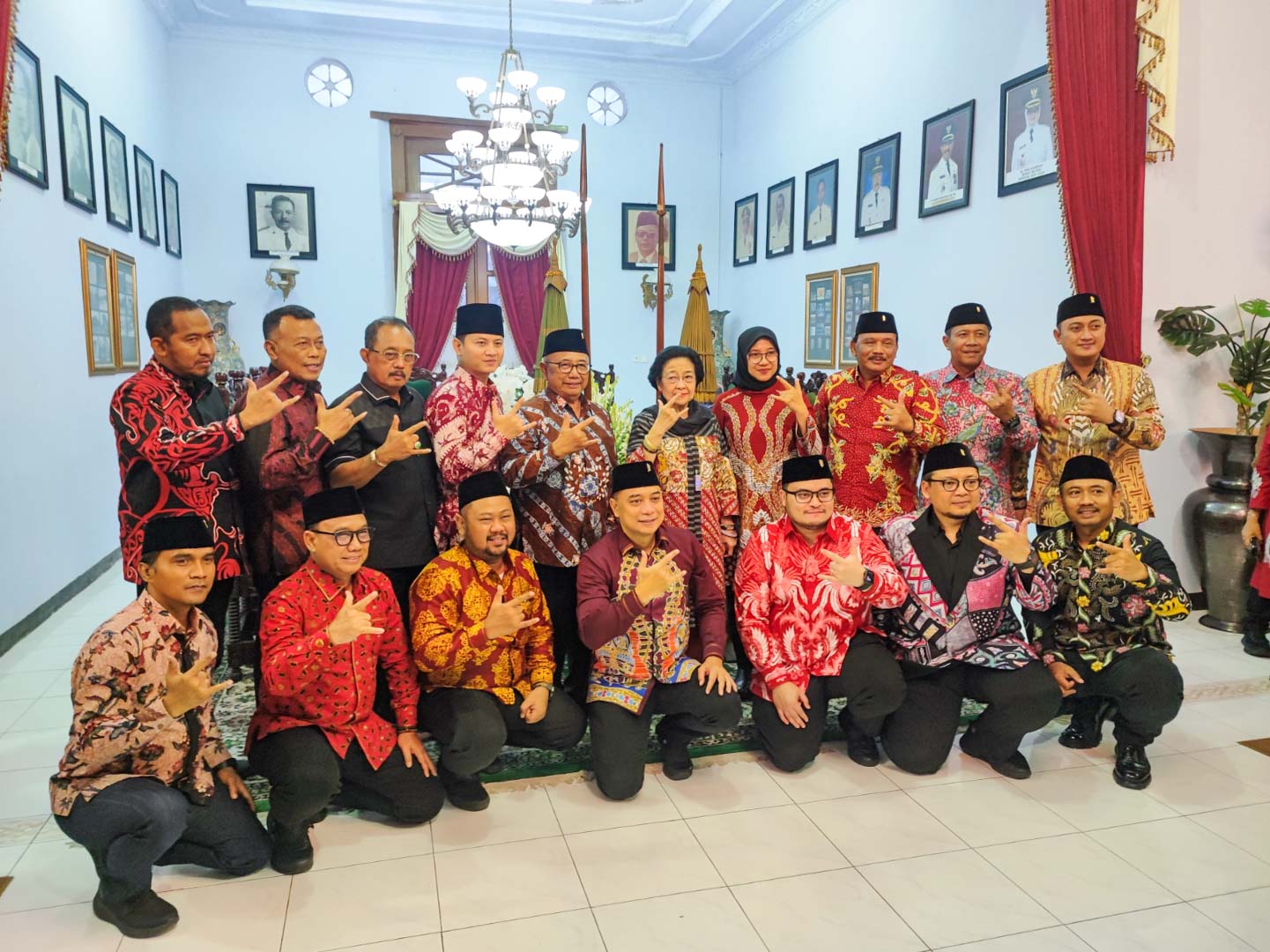 Megawati Gembleng Kepala Daerah PDIP di Blitar: Kekuasaan Harus Membahagiakan Rakyat