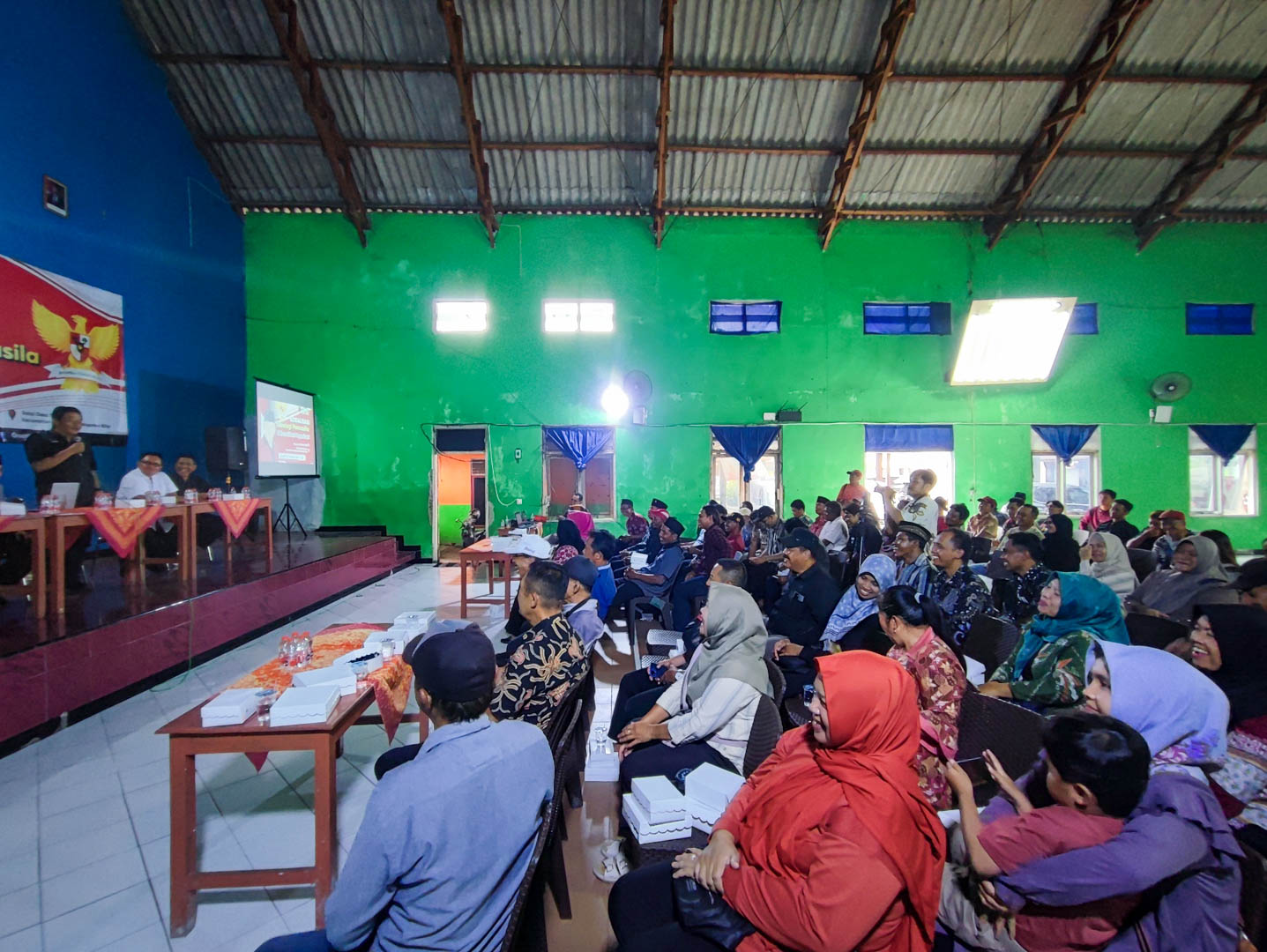 Guntur Wahono Tegaskan Siap Gerakkan Struktural Partai dari Akar Rumput PDI Perjuangan Kabupaten Blitar PAC PDI Perjuangan Gandusari Wlingi Doko di Sosialisasi Guntur Wahono Kabupaten Blitar