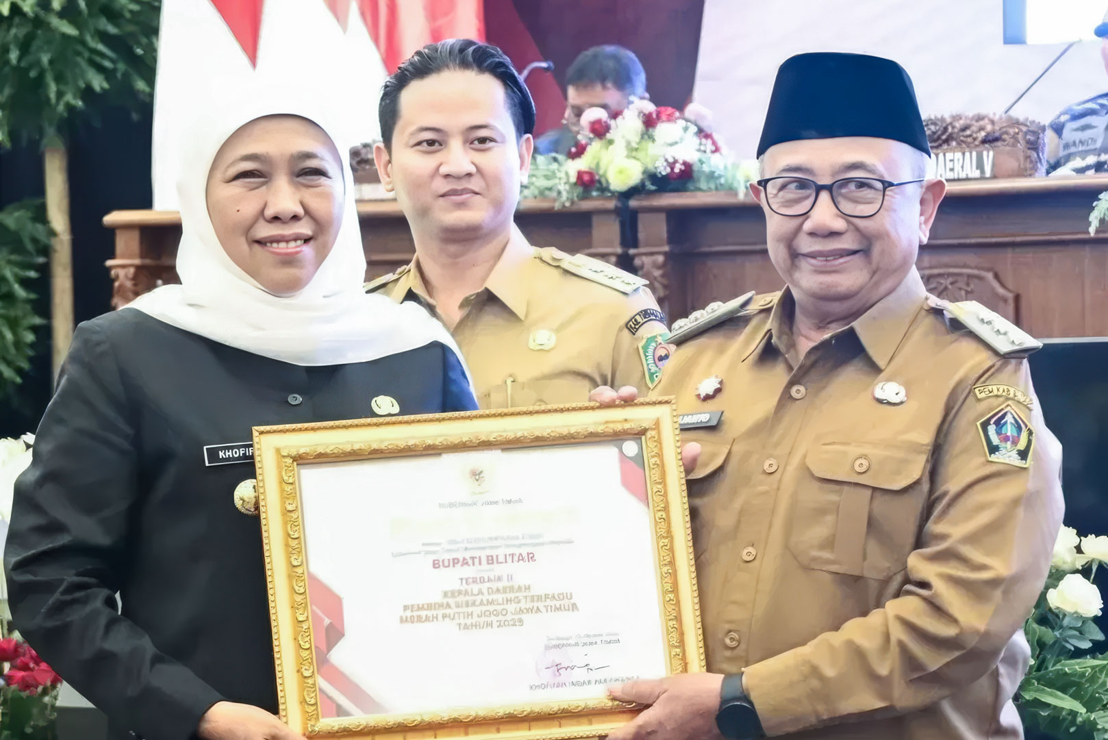 Pertahankan Juara Siskamling Jawa Timur, Bupati Blitar Rijanto Ajak Masyarakat Jaga Lingkungan dari Terkecil Rumah Sendiri