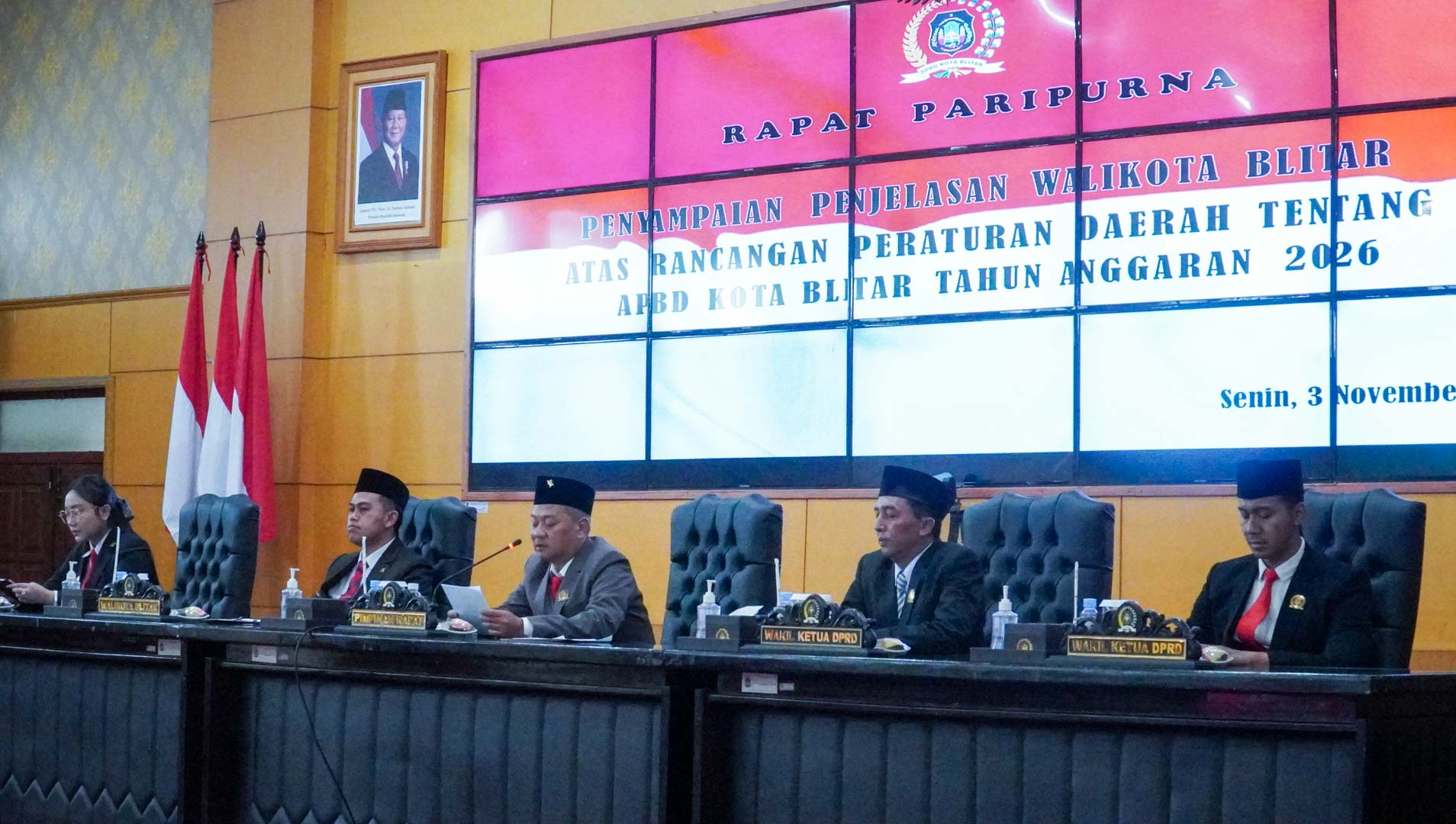 Ketua DPRD Kota Blitar Pastikan APBD 2026 Rampung Tepat Waktu, Dorong Sinergi dengan Pemkot