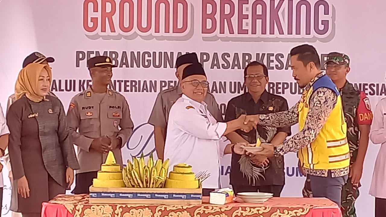 Pembangunan Pasar Kesamben Dimulai, Bupati Rijanto Targetkan Pasar Baru Jadi Penggerak Ekonomi Blitar