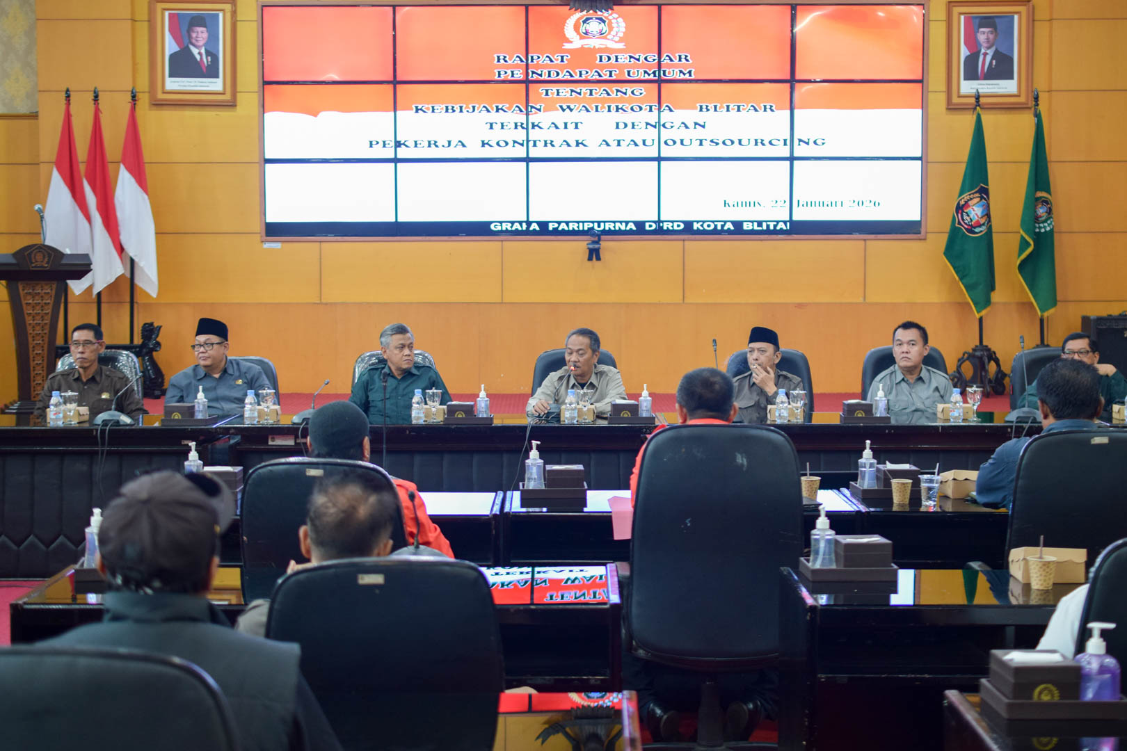 Outsourcing Dirumahkan Mengadu ke DPRD, Banteng Cilik Aris Dedi Arman Berdiri di Barisan Depan Kawal Aspirasi Wong Cilik Kota Blitar