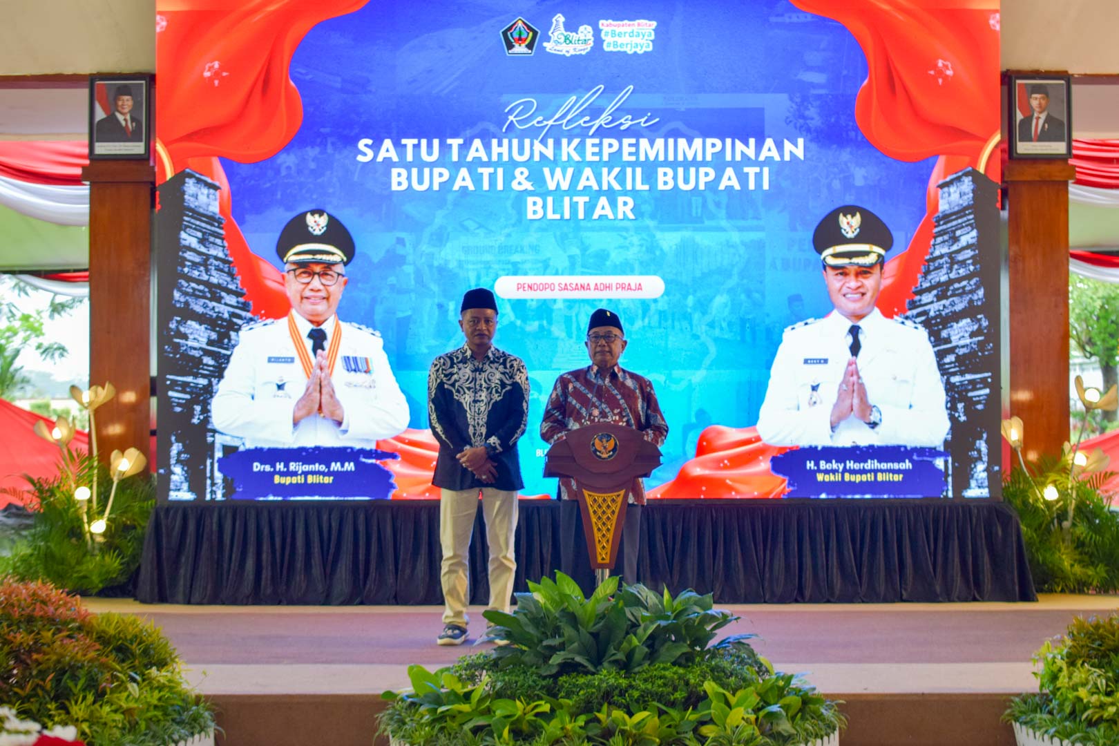 Rijanto–Beky Genap Setahun untuk Blitar, Infrastruktur Dikebut dan Layanan Publik Didigitalisasi