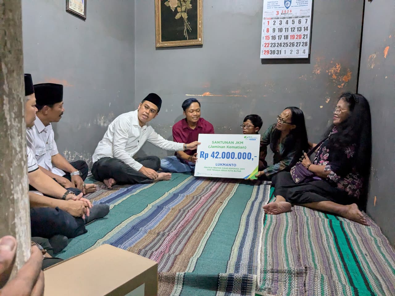 Pekerja Rentan Blitar Diasuransikan Pemkot, Santunan Kematian Bisa Tembus Rp174 Juta