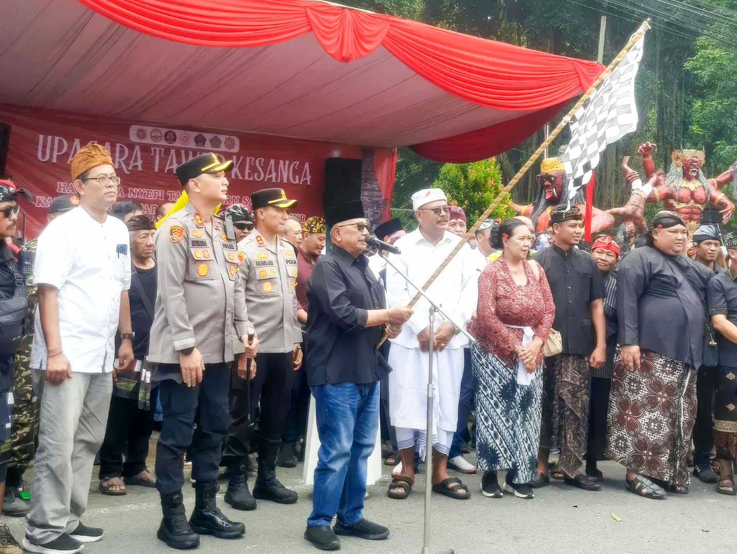 Bupati Blitar Rijanto Dukung Pawai Ogoh-ogoh di Wlingi, Berpotensi Event Wisata dan Penggerak Ekonomi