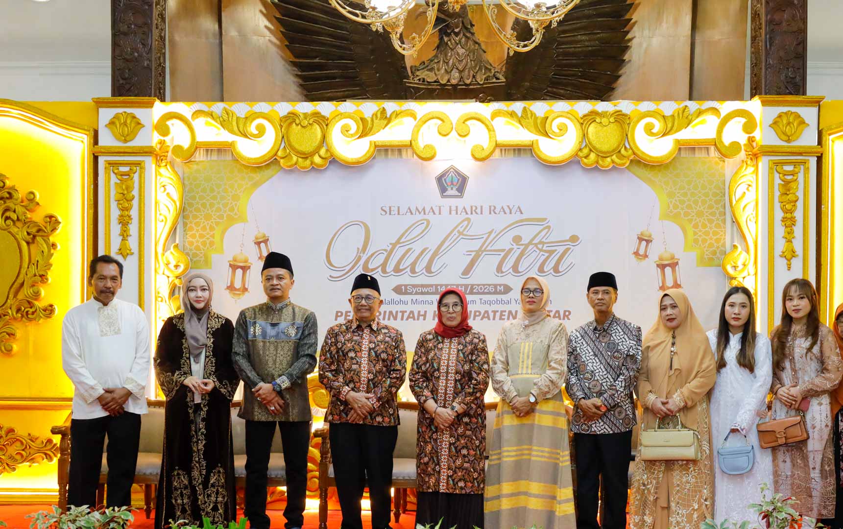 Pendopo Terbuka untuk Semua, Bupati Rijanto Gelar Open House Lebaran Bersama Rakyat Blitar