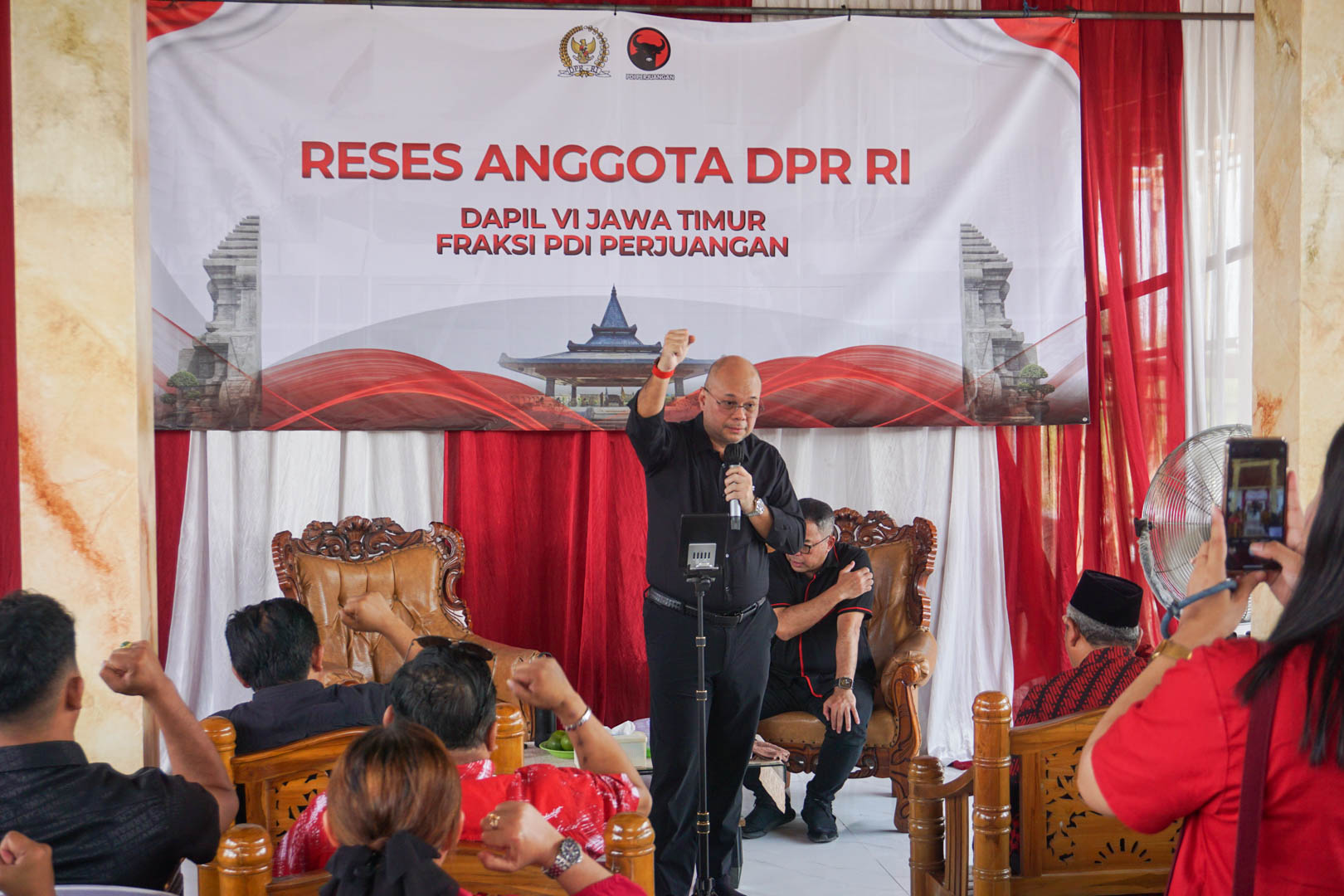 Satu Dapil Bersatu, Romy Soekarno dan Pulung Agustanto Perkuat PDIP di Blitar Raya