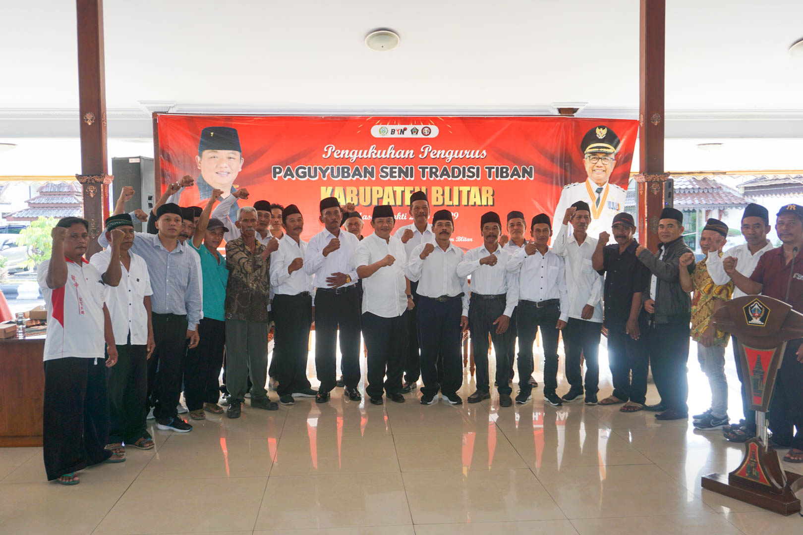 Pengurus Tiban Blitar Dikukuhkan Bupati, Guntur Wahono Minta Segera ‘Gaspol’ Gelar Event dan Kawal Pengembangan