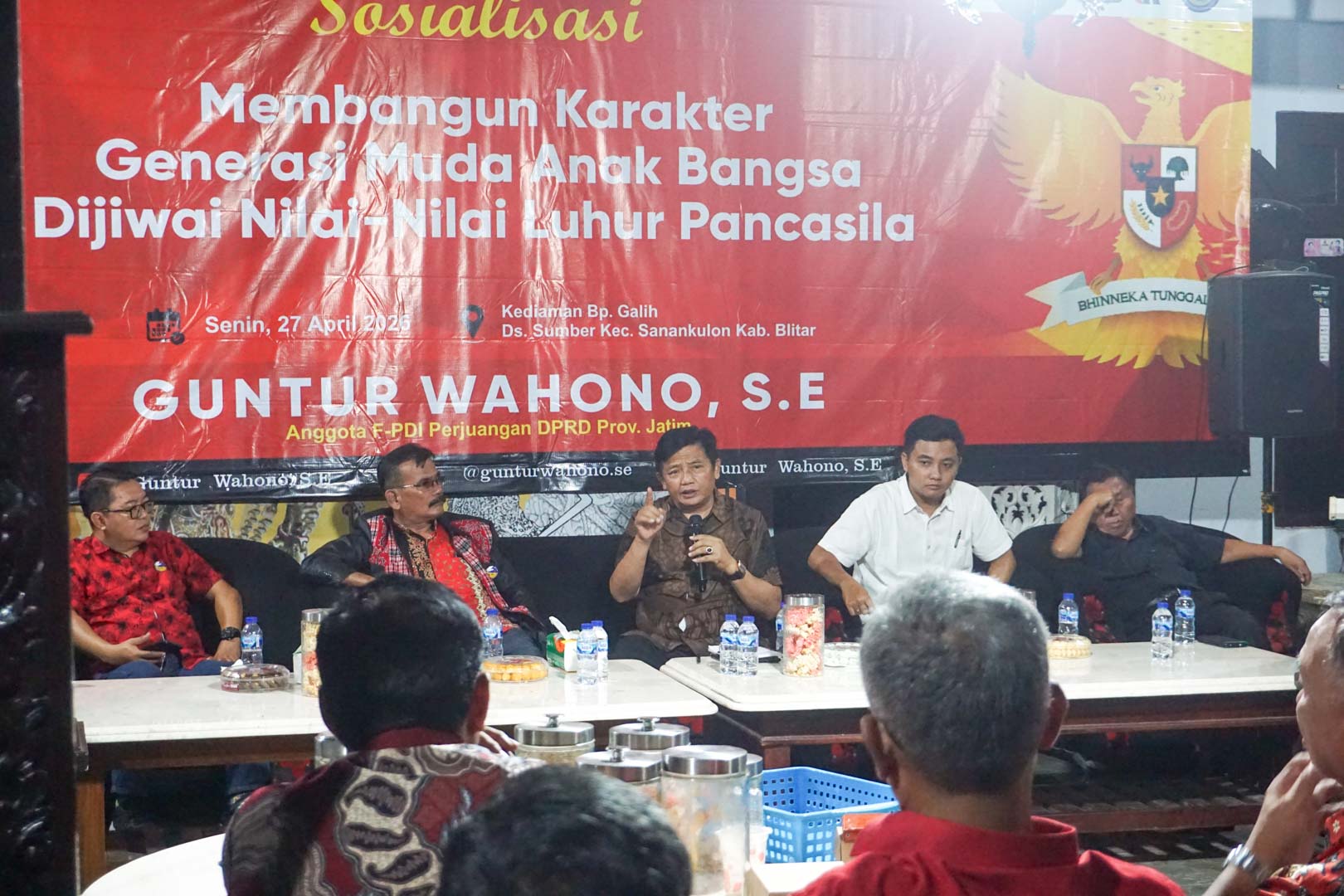 Guntur Wahono Gandeng Bamag Blitar, Perkuat Pancasila, Toleransi, dan Perjuangkan Kebutuhan Umat