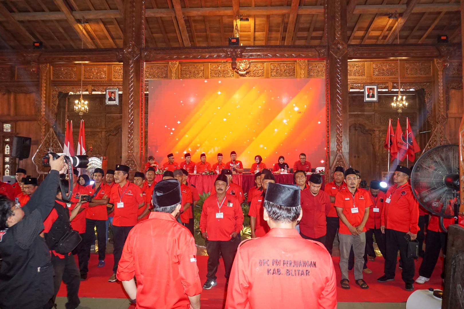 PDI Perjuangan Kabupaten Blitar Jadi Pertama Sukses Musancab Mandiri di Jawa Timur, DPD Jatim Apresiasi Deni Wicaksono DPD Jatim Musancab Blitar