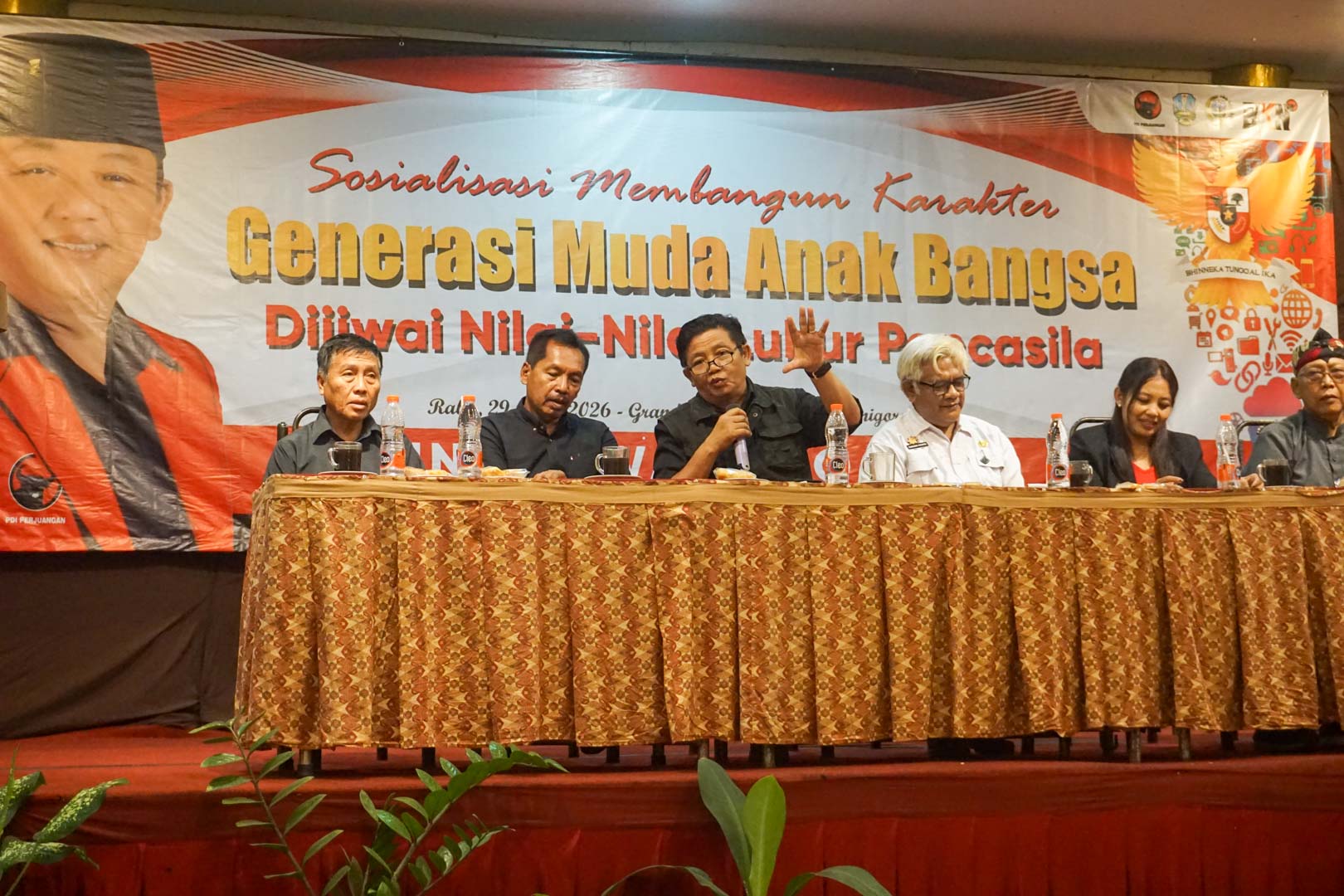 Guntur Wahono Rangkul Awak Media Blitar, Jadikan Pers Pilar Penguatan Ideologi Pancasila