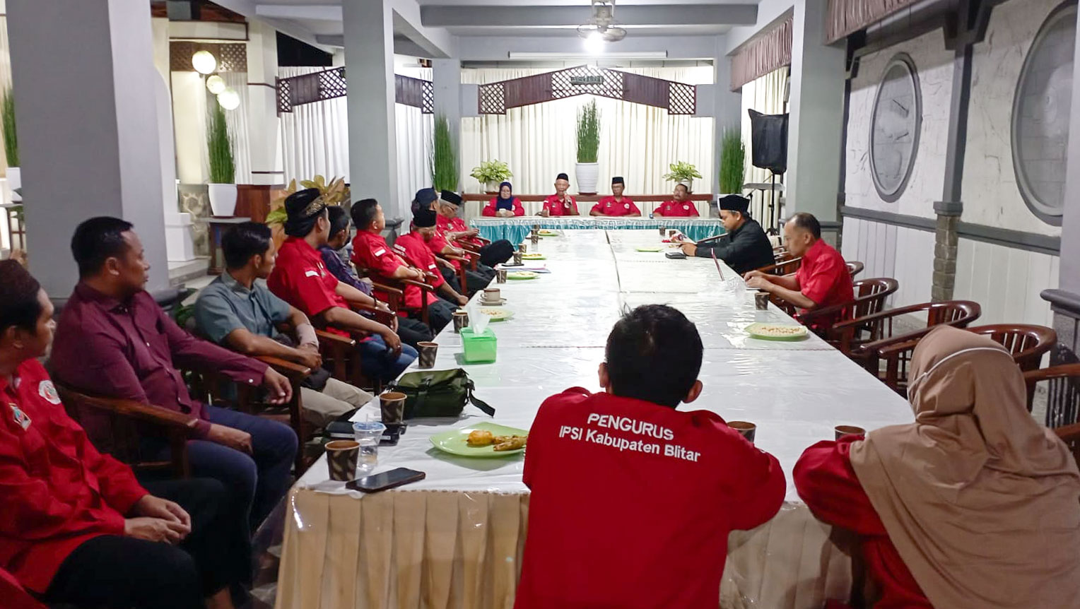 Rapat Pengurus IPSI Kabupaten Blitar Berlangsung Guyup, Komitmen Sukseskan Popda 2026