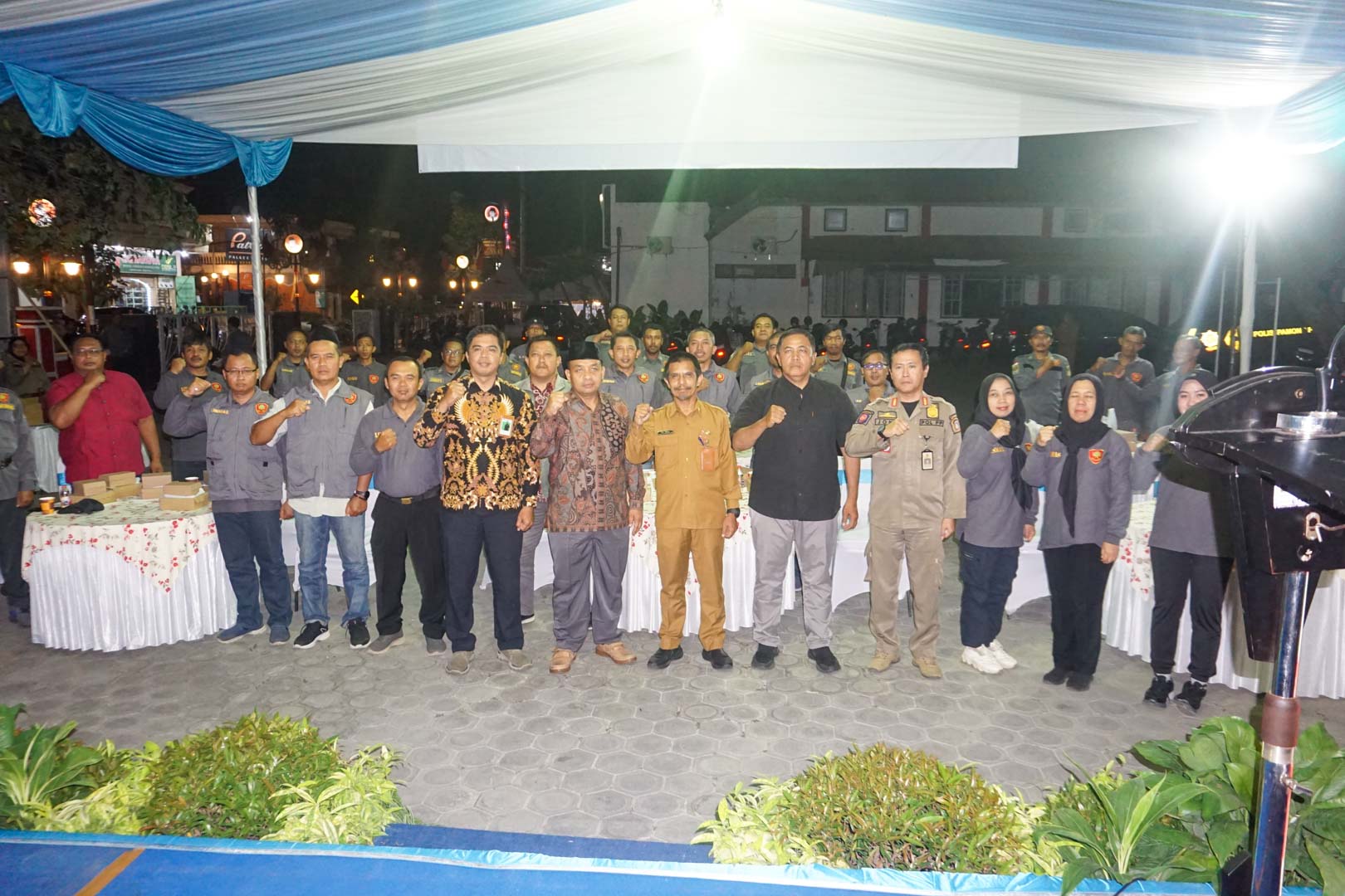 Pj Sekda Kota Blitar Ajak Satlinmas Gempur Rokok Ilegal Demi Jaga Dana Pembangunan Satlinmas Sananwetan Kota Blitar Sosialisasi Gempur Rokok Ilegal 23 Juni 2026