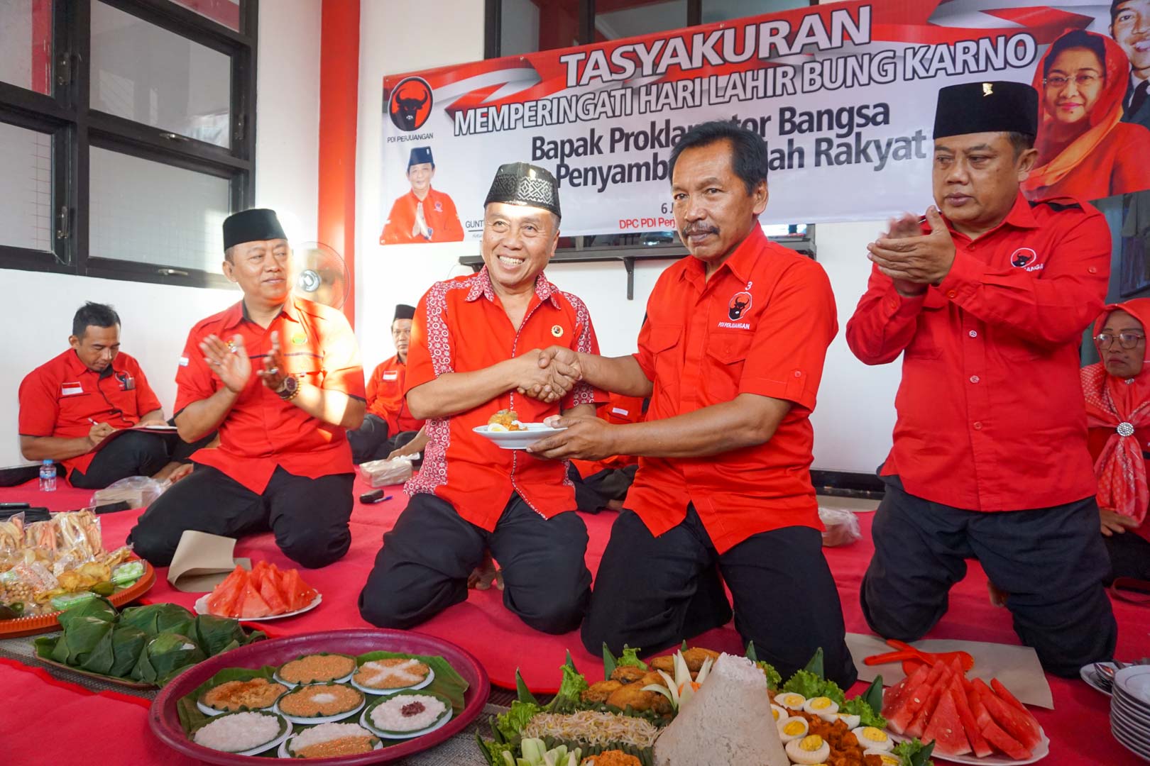 Tasyakuran Hari Lahir Bung Karno ke-125, PDIP Kabupaten Blitar Gaungkan Semangat Trisakti dan Gotong Royong untuk Rakyat