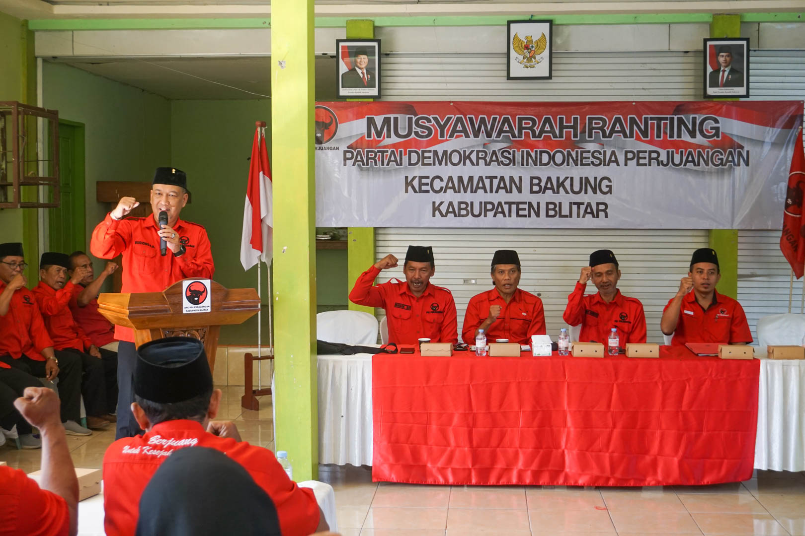 Budiono PAC Bakung PDI Perjuangan Musran 12 Juli 2026