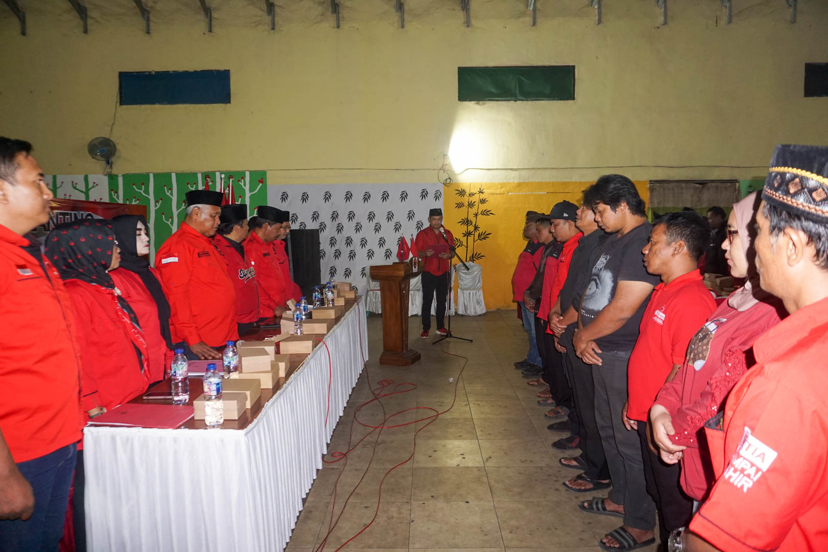 Musran PDI Perjuangan Kabupaten Blitar Masuki Tahap Akhir, Roadshow Pembekalan Kader Muda hingga Anak Ranting Disiapkan Pelantikan Ketua Ranting se kecamatan wlingi PDI Perjuangan periode 2026 2031