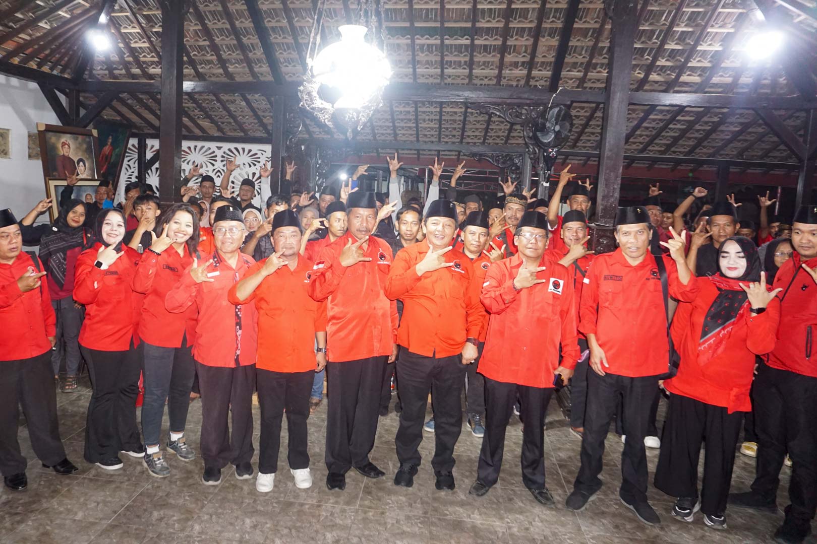 Musran PDI Perjuangan Kabupaten Blitar, Pengurus Ranting Diminta Perkuat Koordinasi: Jangan Sungkan ke Kantor DPC
